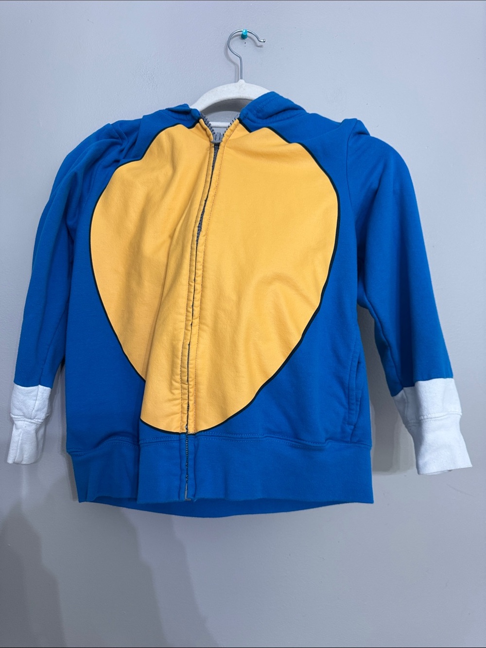 Kids Blue Sonic the Hedgehog Hoodie Zip-Up